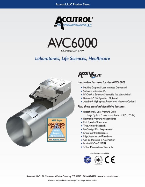 AVC6000 Product Sheet