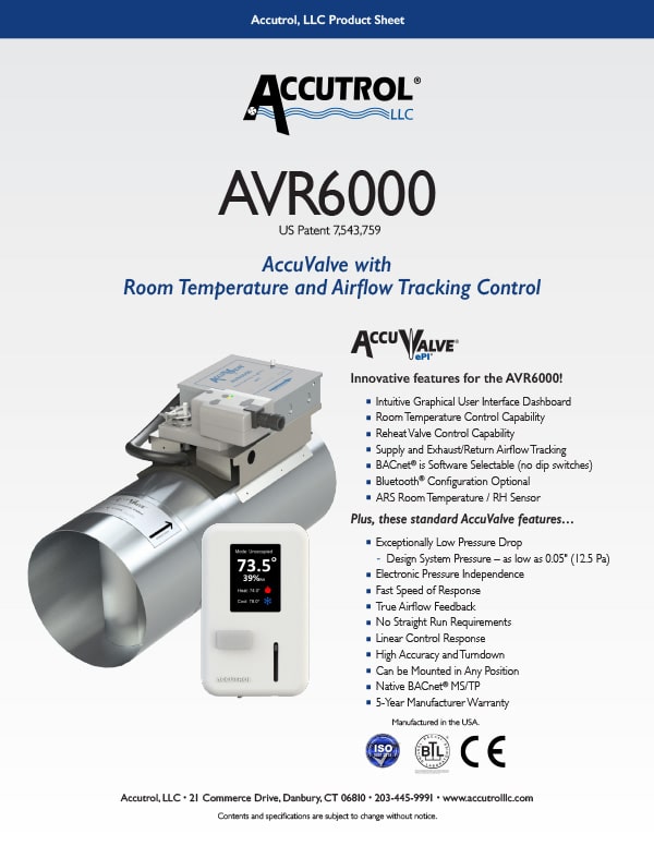 AVT6000 Product Sheet