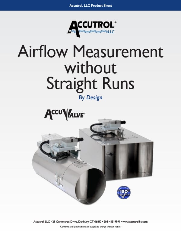 Airflow Measurement Without Straight Runs