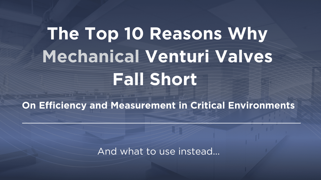 Top 10 Reasons Why Venturi Valves Fall Short